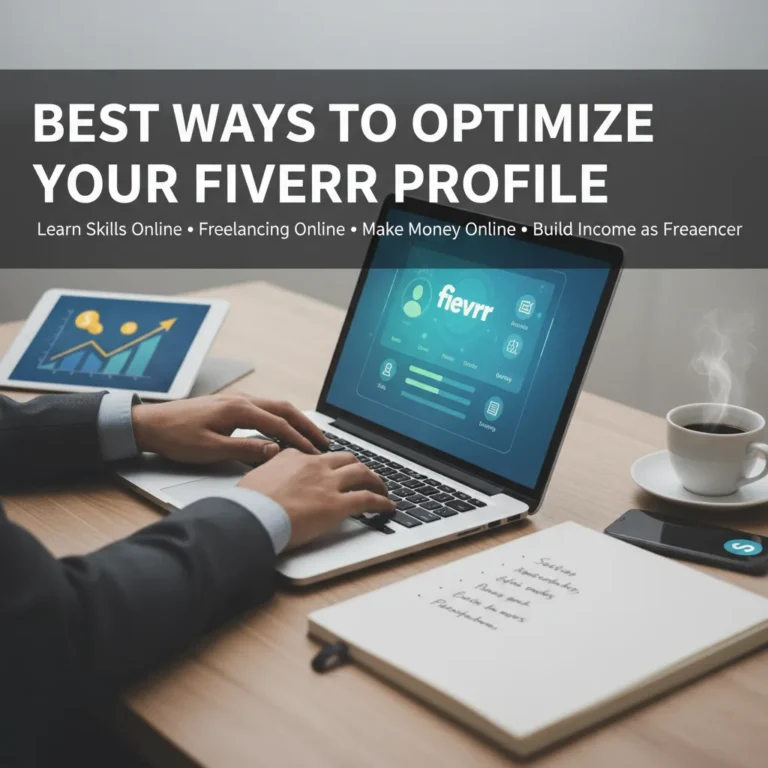 Best ways to optimize your Fiverr profile