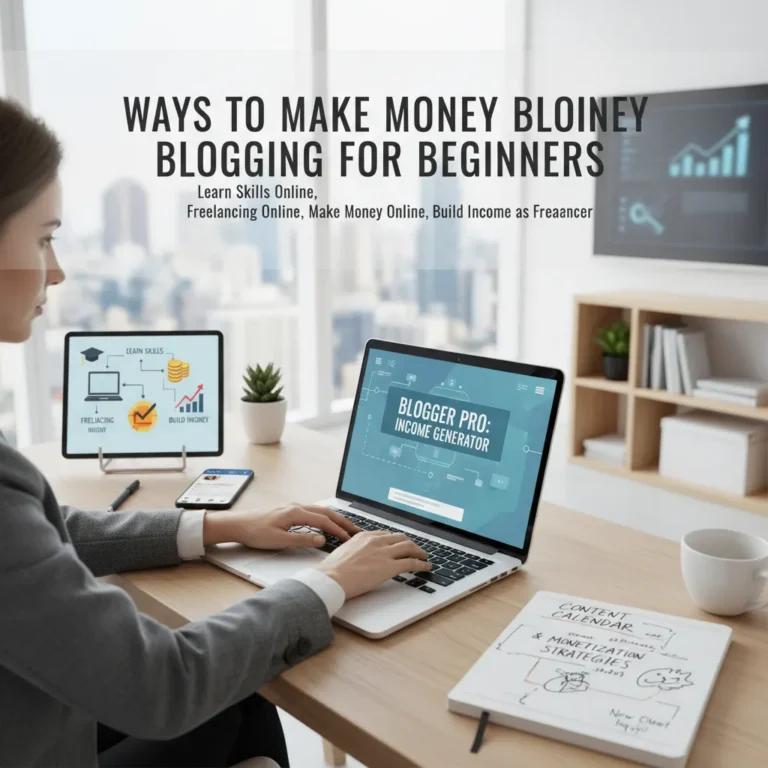 Ways to make money blogging for beginners